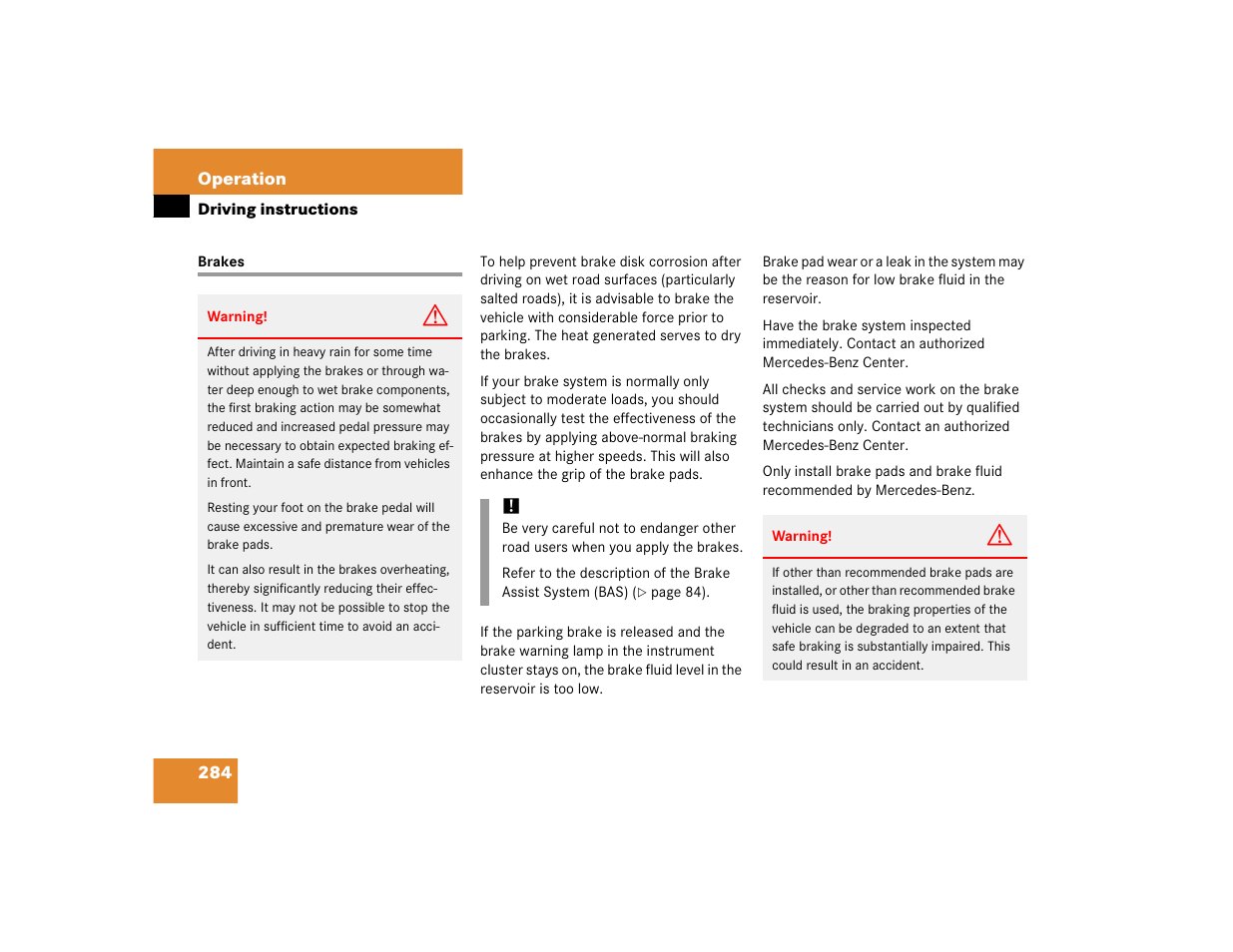 Mercedes-Benz 2005 C 320 Sport User Manual | Page 286 / 482