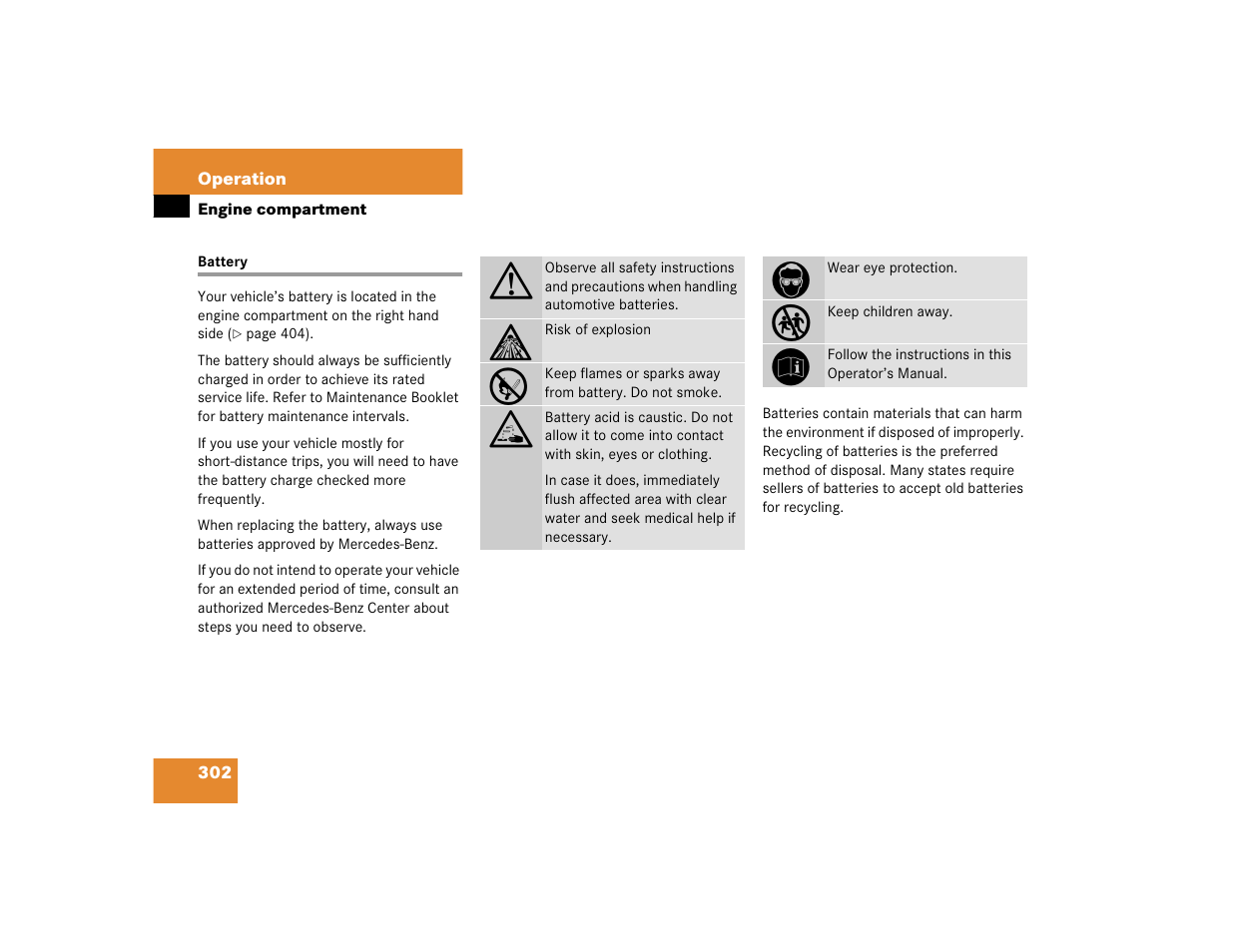 Mercedes-Benz 2005 C 320 Sport User Manual | Page 304 / 482