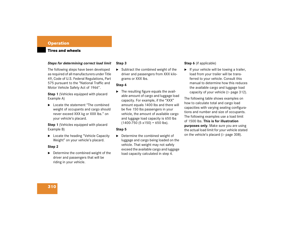 Mercedes-Benz 2005 C 320 Sport User Manual | Page 312 / 482