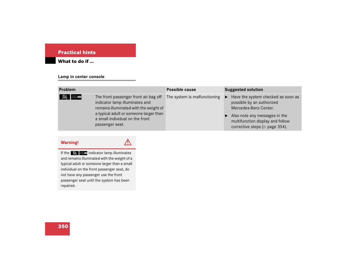 Mercedes-Benz 2005 C 320 Sport User Manual | Page 352 / 482