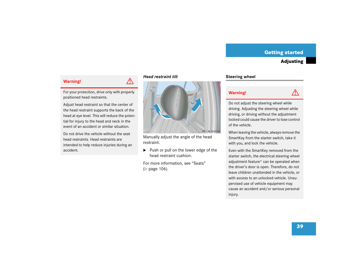 Mercedes-Benz 2005 C 320 Sport User Manual | Page 41 / 482