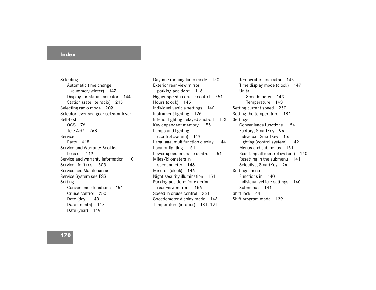 Mercedes-Benz 2005 C 320 Sport User Manual | Page 472 / 482