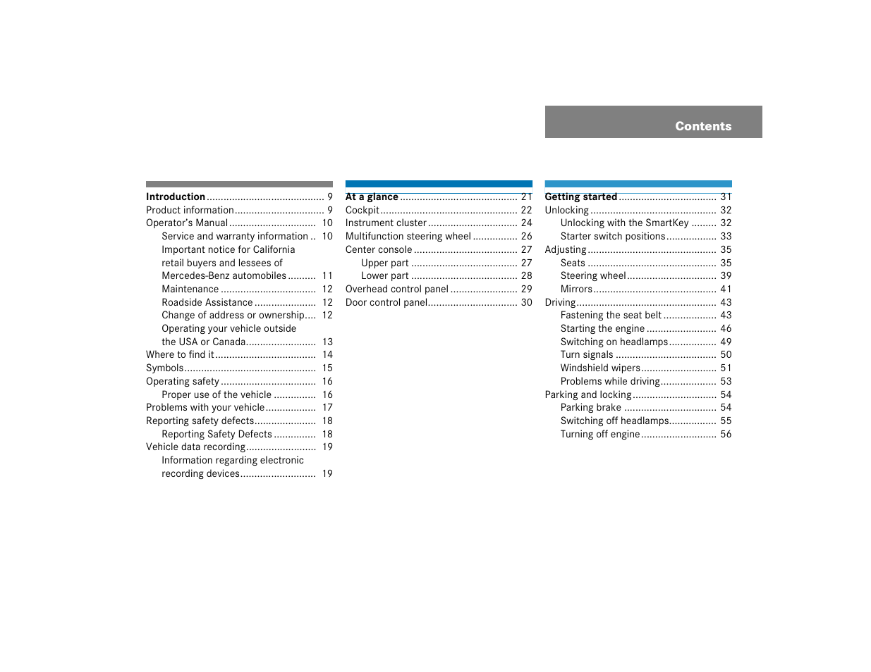 Mercedes-Benz 2005 C 320 Sport User Manual | Page 5 / 482