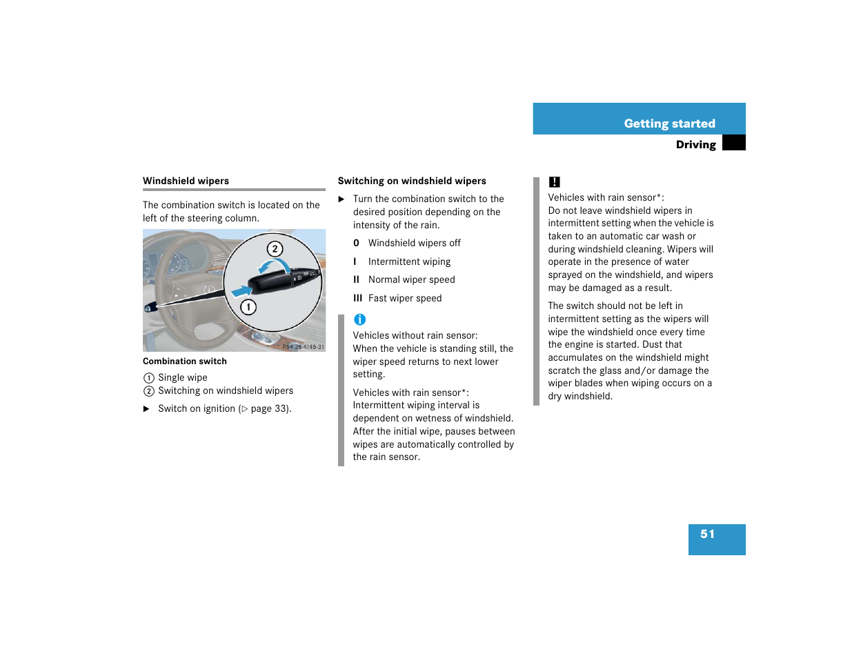 Mercedes-Benz 2005 C 320 Sport User Manual | Page 53 / 482