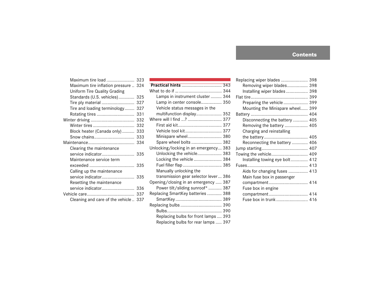 Mercedes-Benz 2005 C 320 Sport User Manual | Page 9 / 482