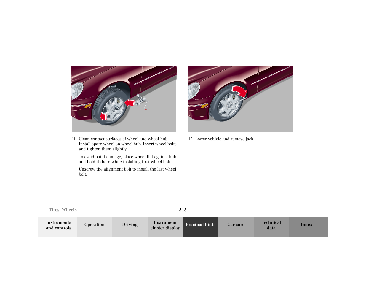 Orderedlist - <graphik, Item - <graphik, Graphic - <graphik | Marker - p40.10-2075-26, Marker - p40.10-2072-26 | Mercedes-Benz 2001 C 320 User Manual | Page 322 / 381