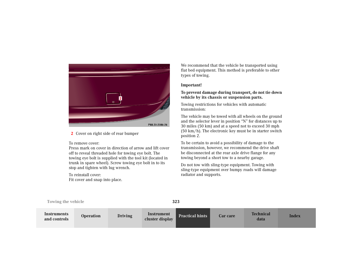 Orderedlist - <graphik, Item - <graphik, Graphic - <graphik | Marker - p88.20-0410-26, Important - important, Blocktitle - important | Mercedes-Benz 2001 C 320 User Manual | Page 332 / 381