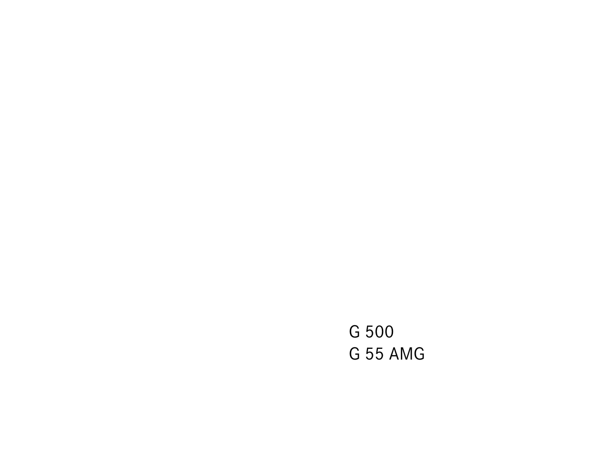 Mercedes-Benz 2005 G 500 User Manual | 416 pages