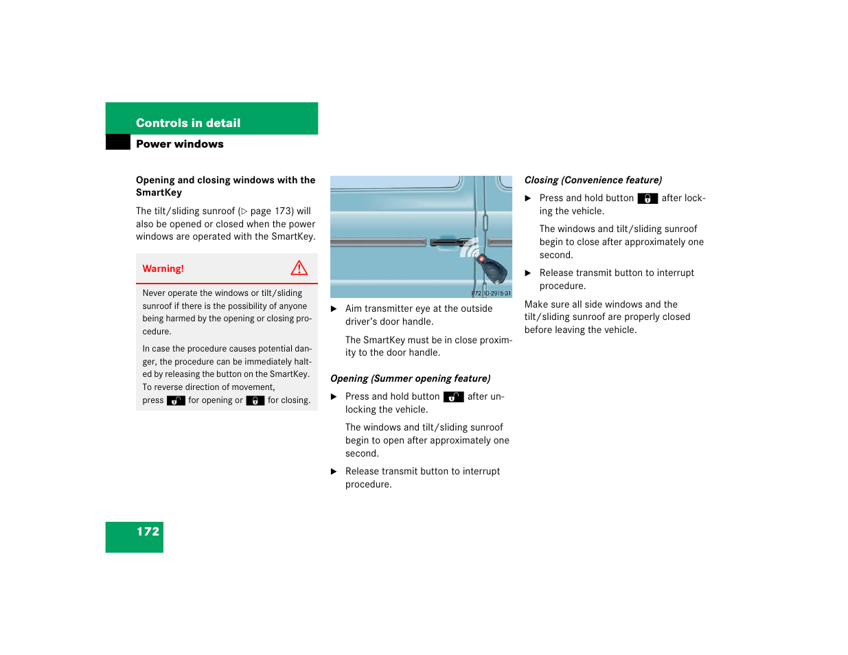 Mercedes-Benz 2005 G 500 User Manual | Page 172 / 416