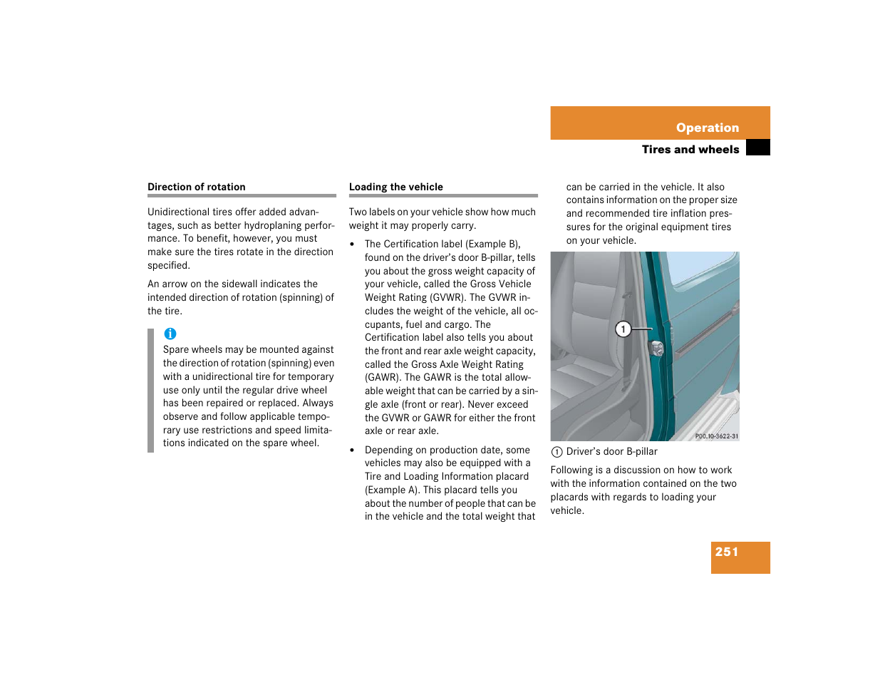 Mercedes-Benz 2005 G 500 User Manual | Page 251 / 416