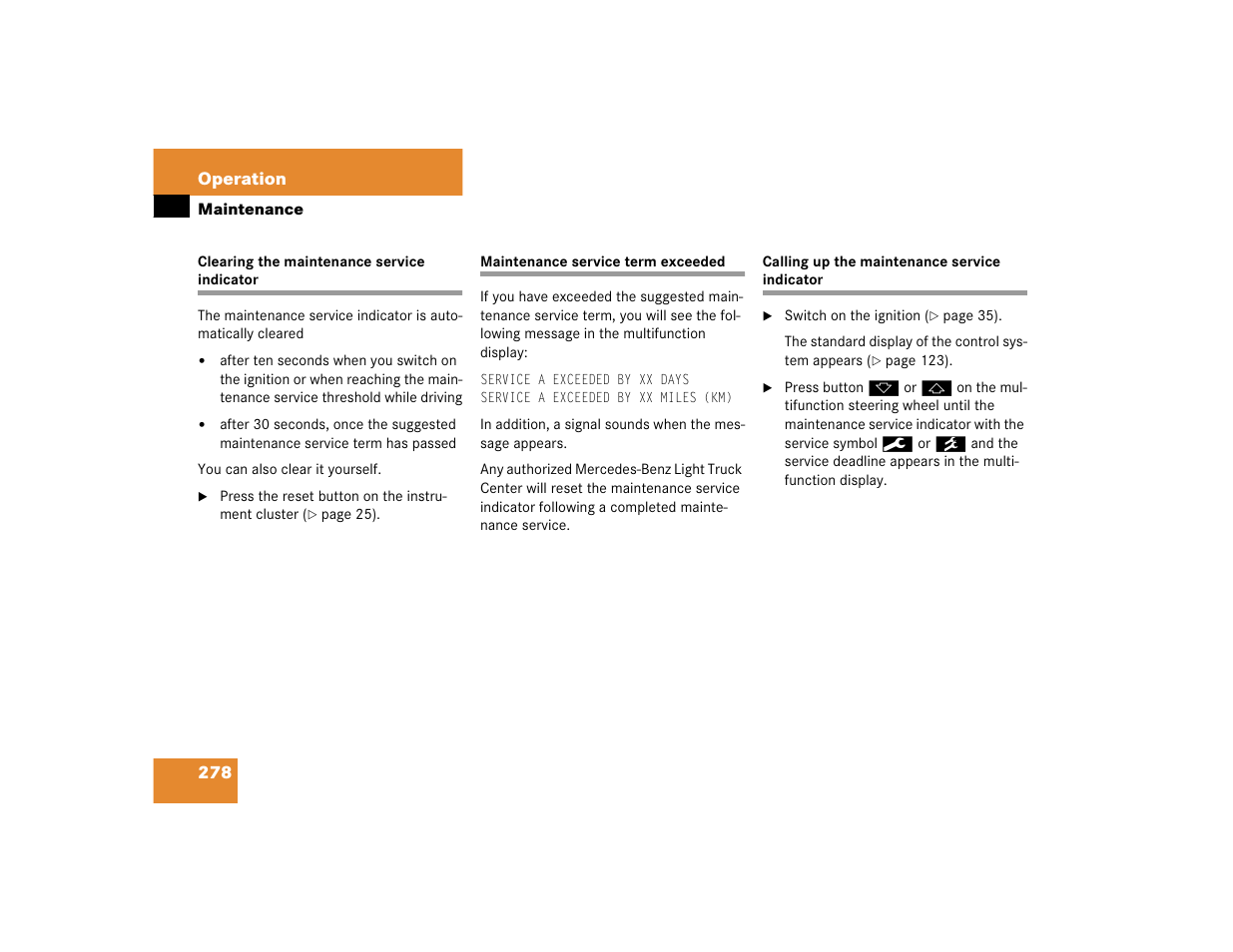 Mercedes-Benz 2005 G 500 User Manual | Page 278 / 416