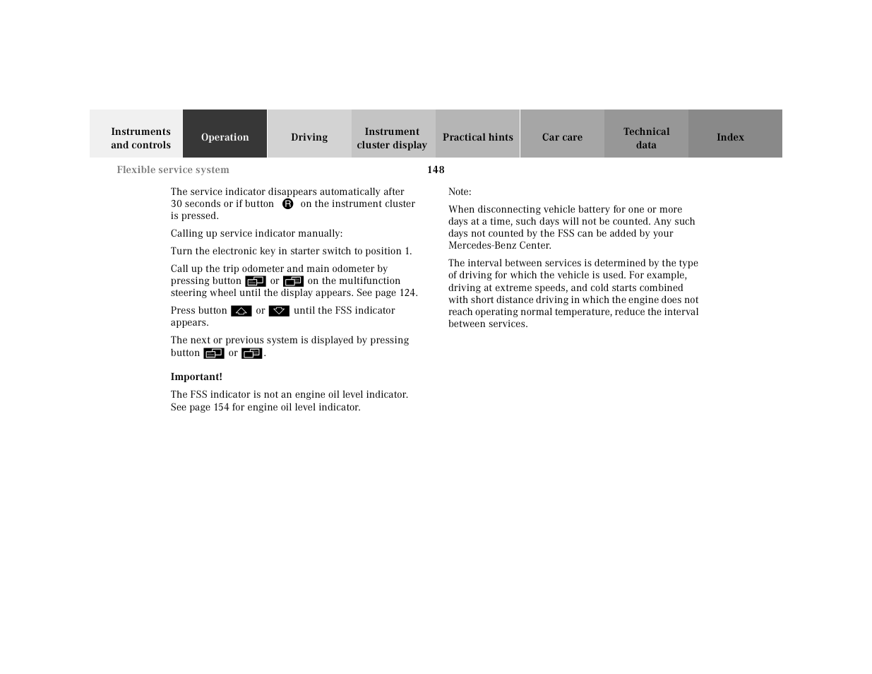 Mercedes-Benz 2001 CL 600 User Manual | Page 151 / 424