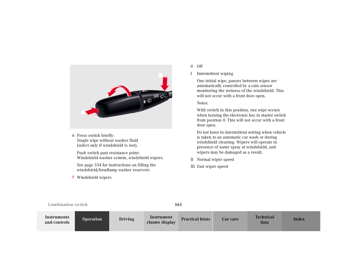 Mercedes-Benz 2001 CL 600 User Manual | Page 164 / 424