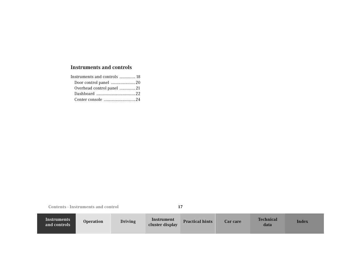 Mercedes-Benz 2001 CL 600 User Manual | Page 20 / 424