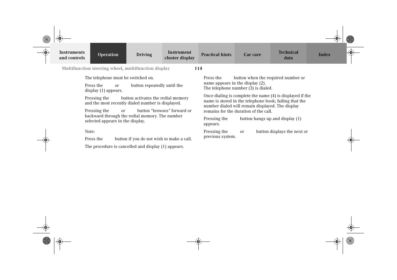Mercedes-Benz 2002 C-Class User Manual | Page 117 / 406