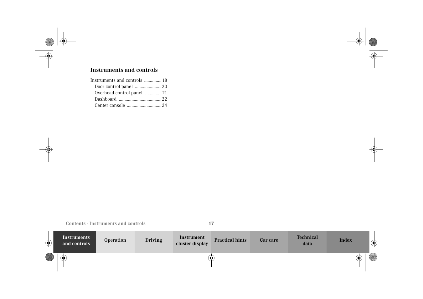 Mercedes-Benz 2002 C-Class User Manual | Page 20 / 406