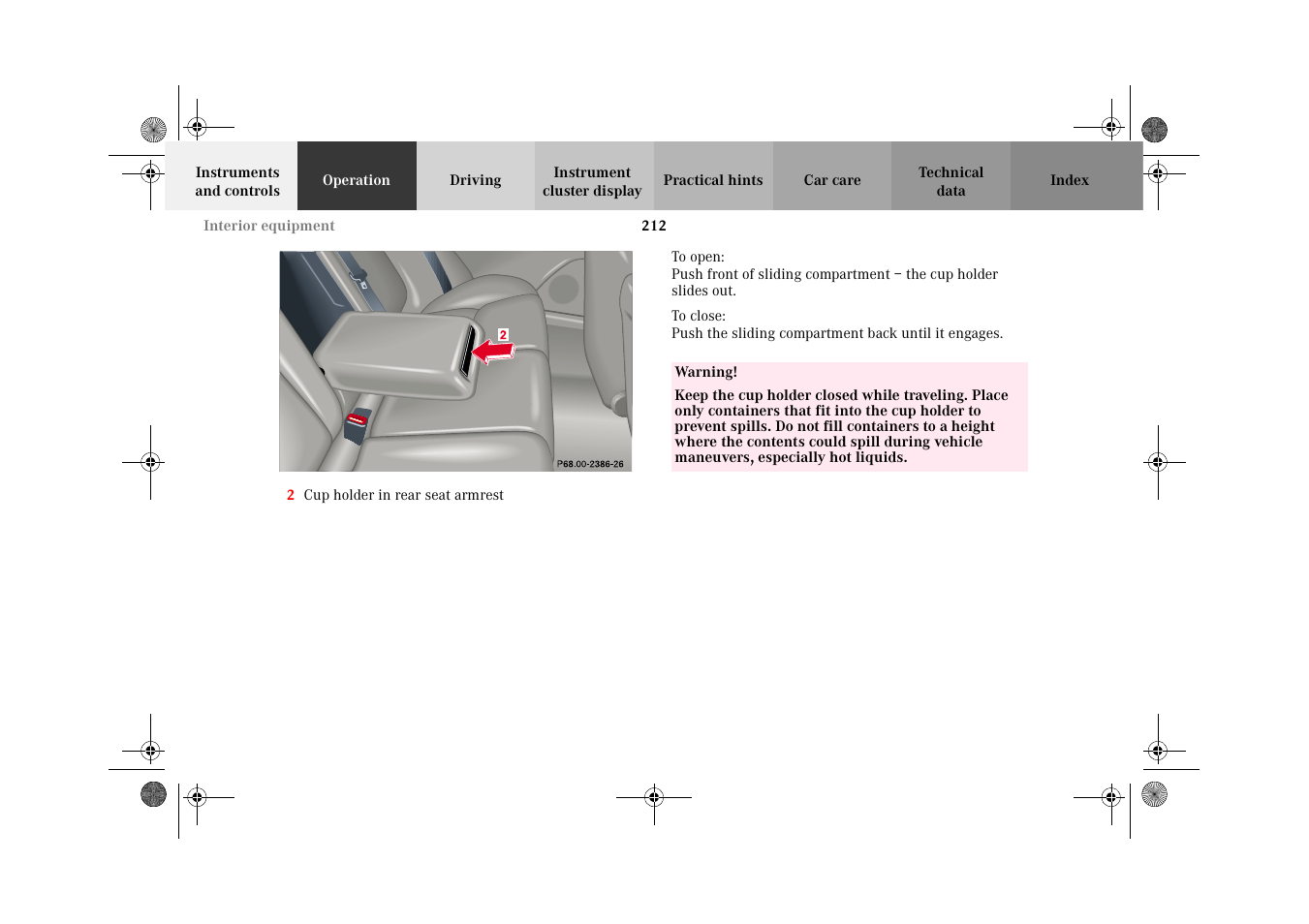 Mercedes-Benz 2002 C-Class User Manual | Page 215 / 406