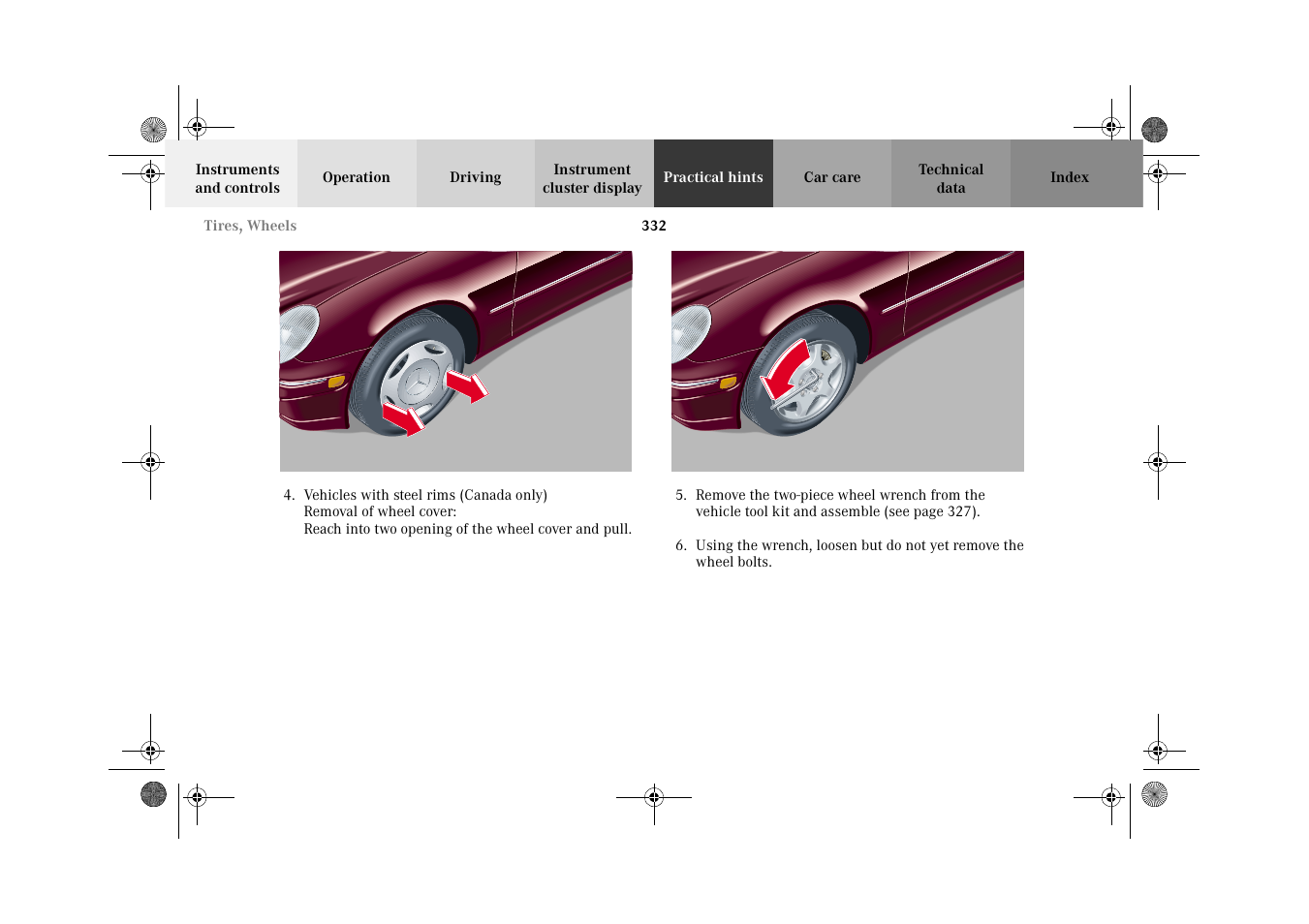 Mercedes-Benz 2002 C-Class User Manual | Page 335 / 406