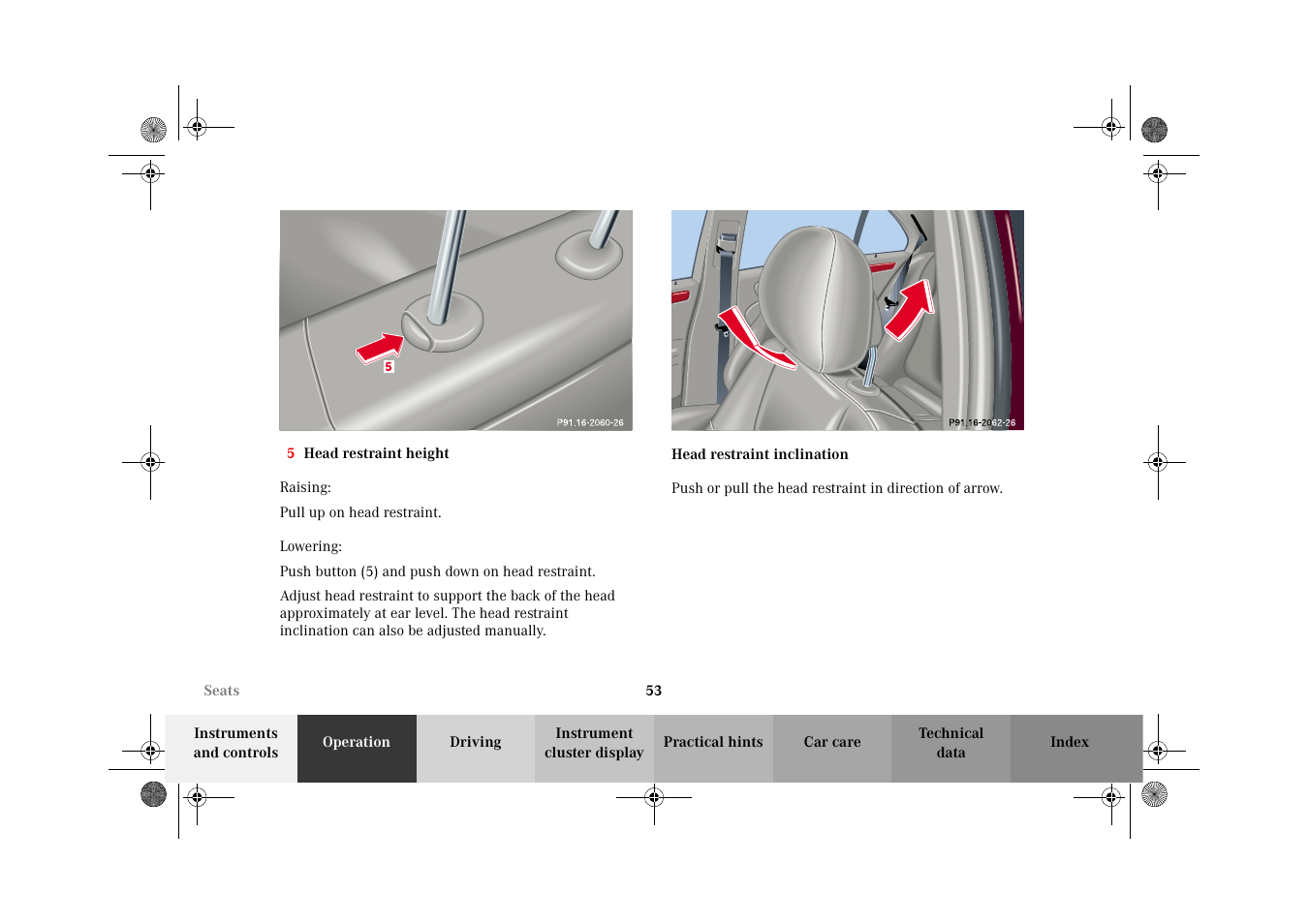 Mercedes-Benz 2002 C-Class User Manual | Page 56 / 406