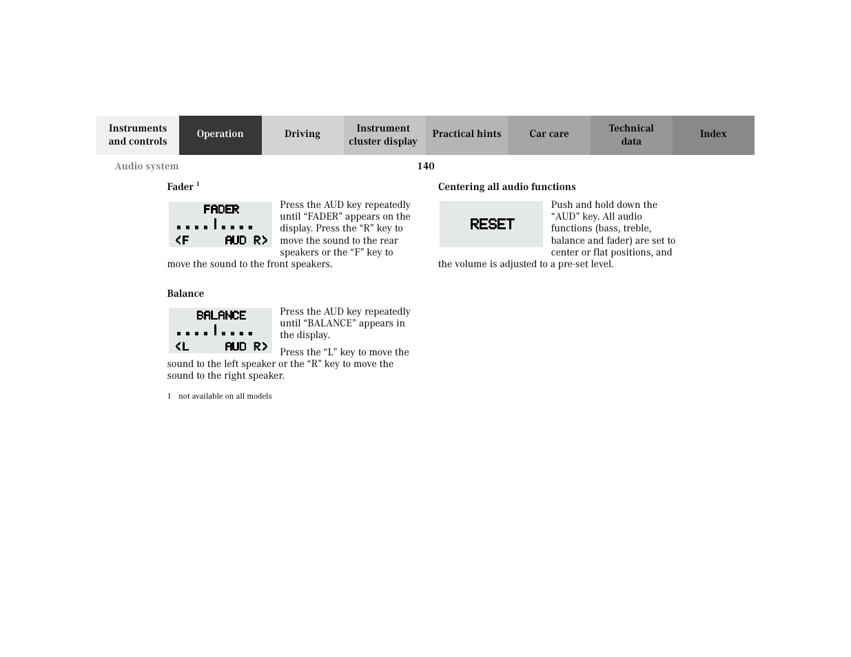 Mercedes-Benz 2002 E -Class Wagon User Manual | Page 143 / 354