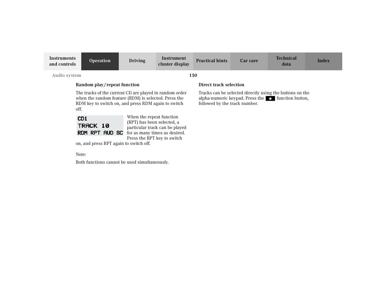 Mercedes-Benz 2002 E -Class Wagon User Manual | Page 153 / 354