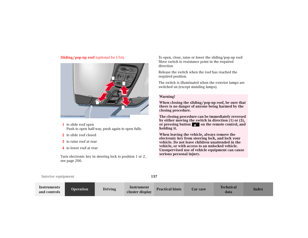 Mercedes-Benz 2002 E -Class Wagon User Manual | Page 160 / 354