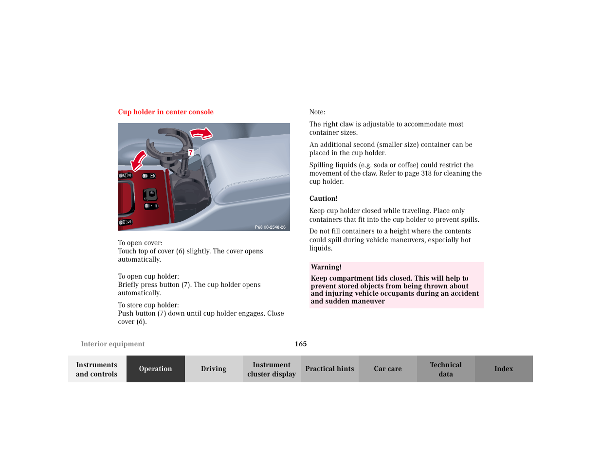 Mercedes-Benz 2002 E -Class Wagon User Manual | Page 168 / 354