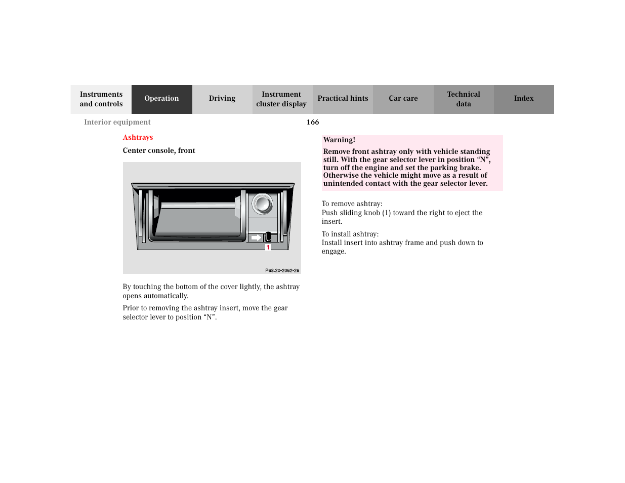 Mercedes-Benz 2002 E -Class Wagon User Manual | Page 169 / 354