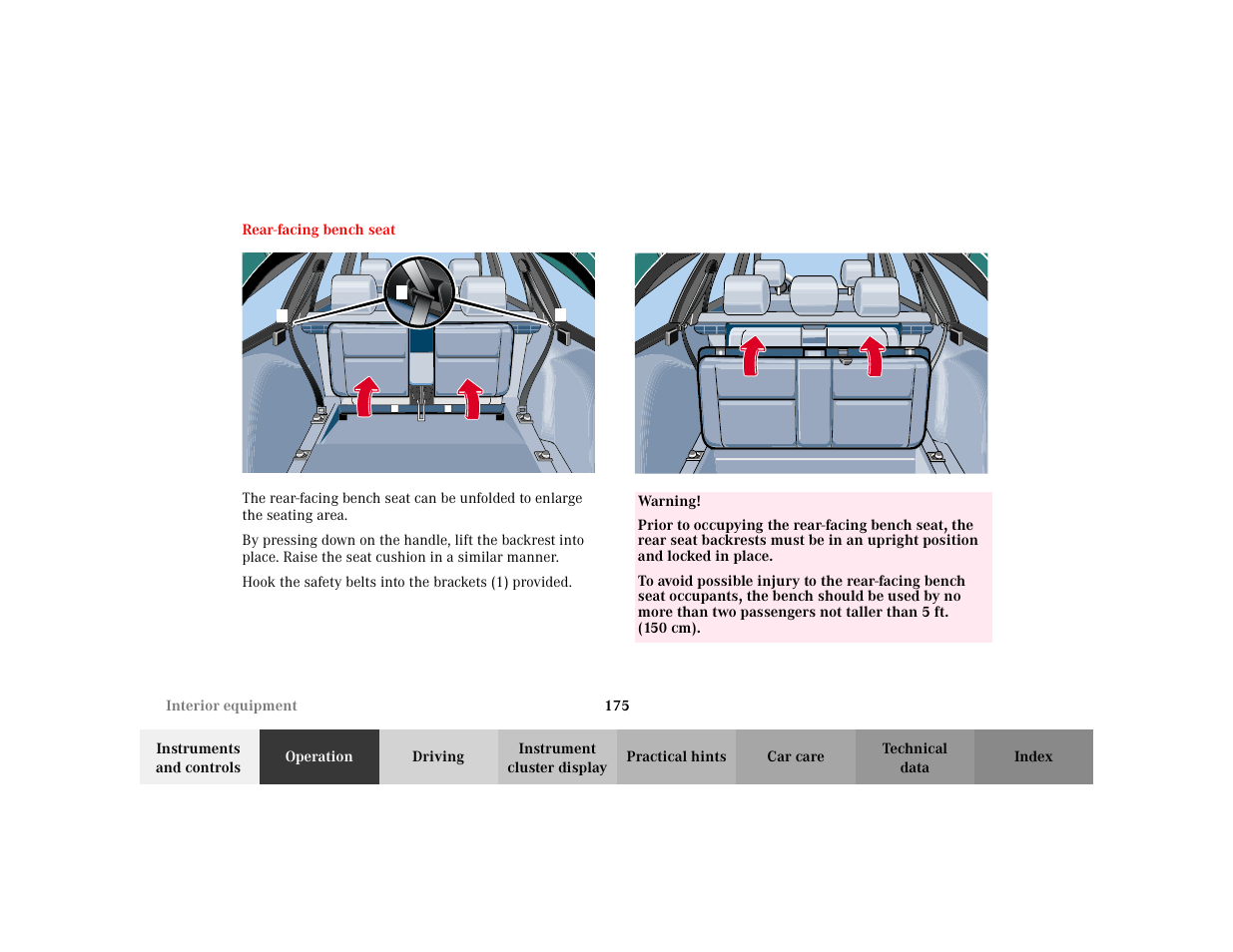 Mercedes-Benz 2002 E -Class Wagon User Manual | Page 178 / 354