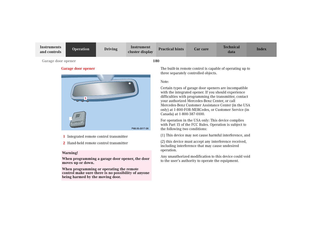 Mercedes-Benz 2002 E -Class Wagon User Manual | Page 183 / 354