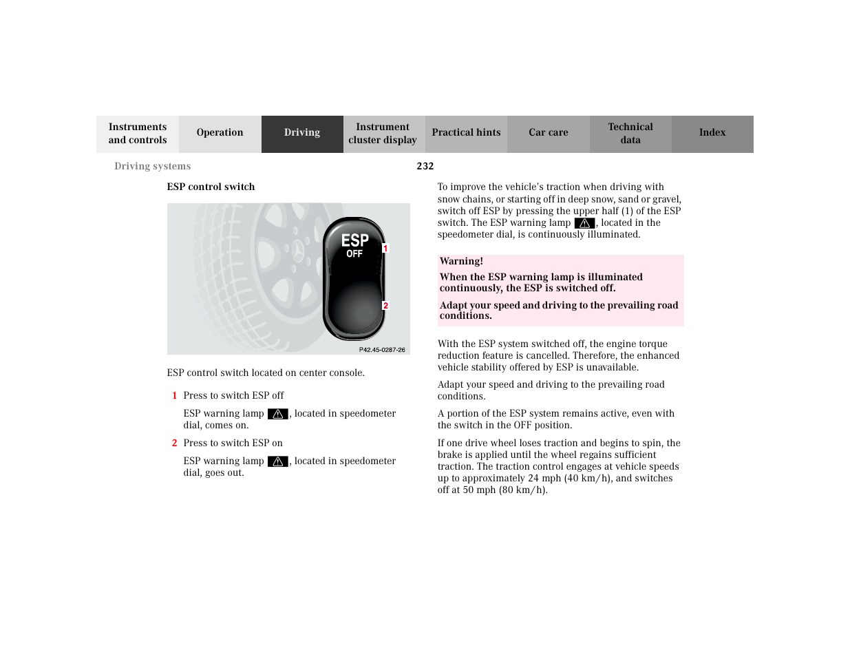 Mercedes-Benz 2002 E -Class Wagon User Manual | Page 235 / 354