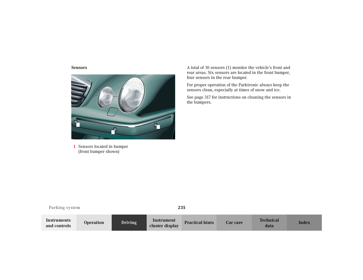 Mercedes-Benz 2002 E -Class Wagon User Manual | Page 238 / 354