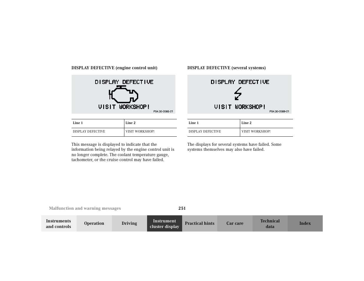 Mercedes-Benz 2002 E -Class Wagon User Manual | Page 254 / 354