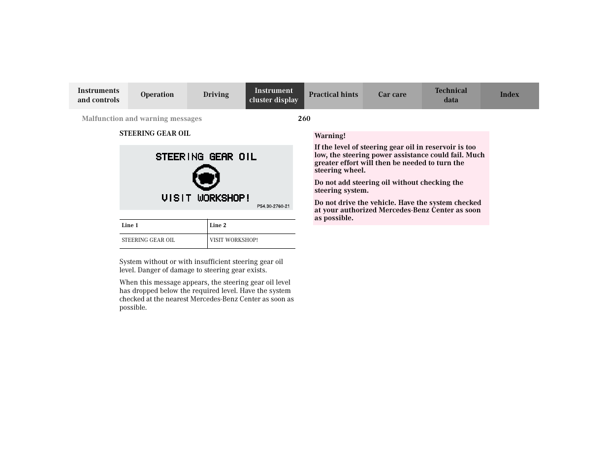 Mercedes-Benz 2002 E -Class Wagon User Manual | Page 263 / 354