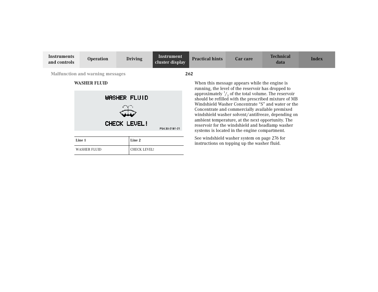 Mercedes-Benz 2002 E -Class Wagon User Manual | Page 265 / 354