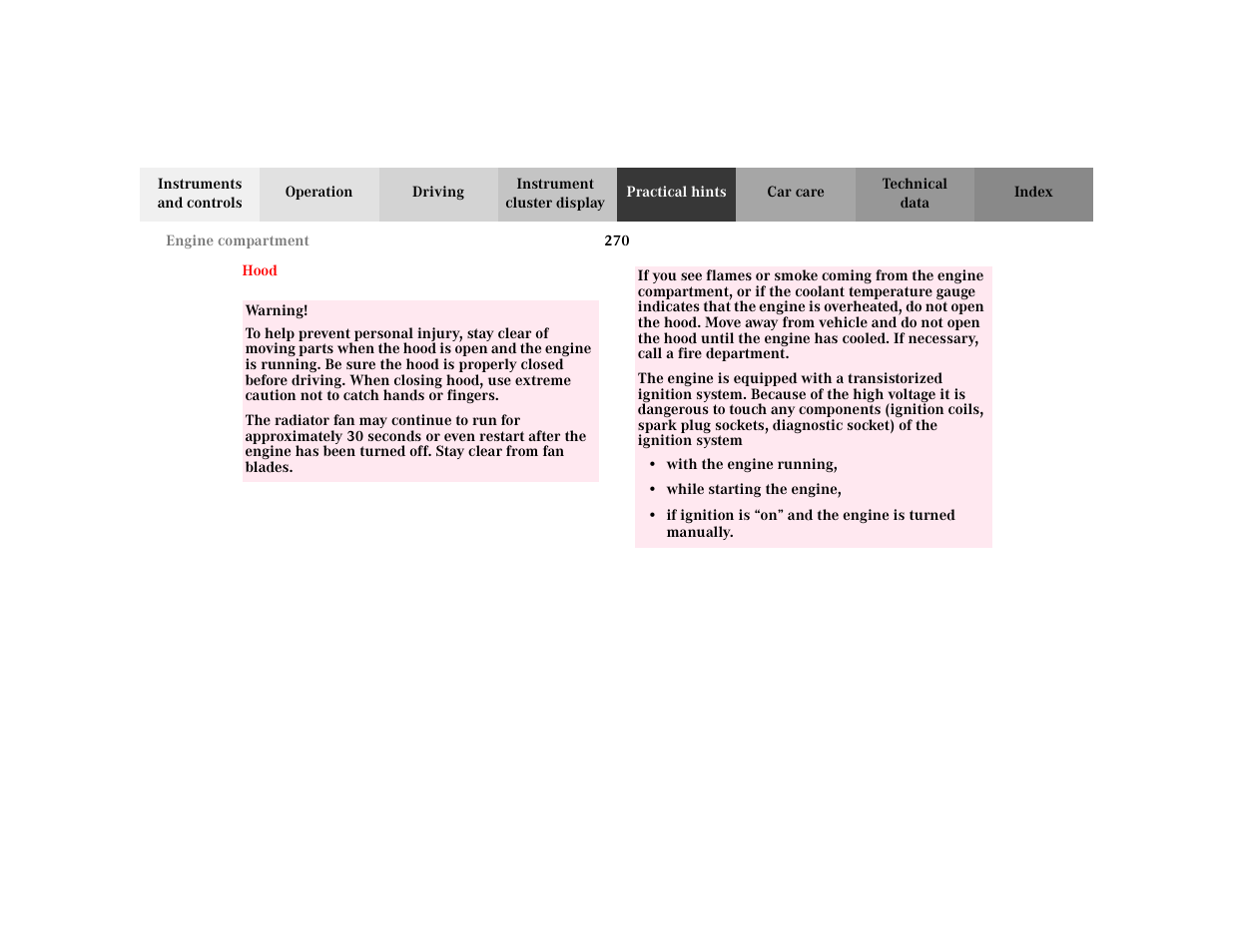 Mercedes-Benz 2002 E -Class Wagon User Manual | Page 273 / 354