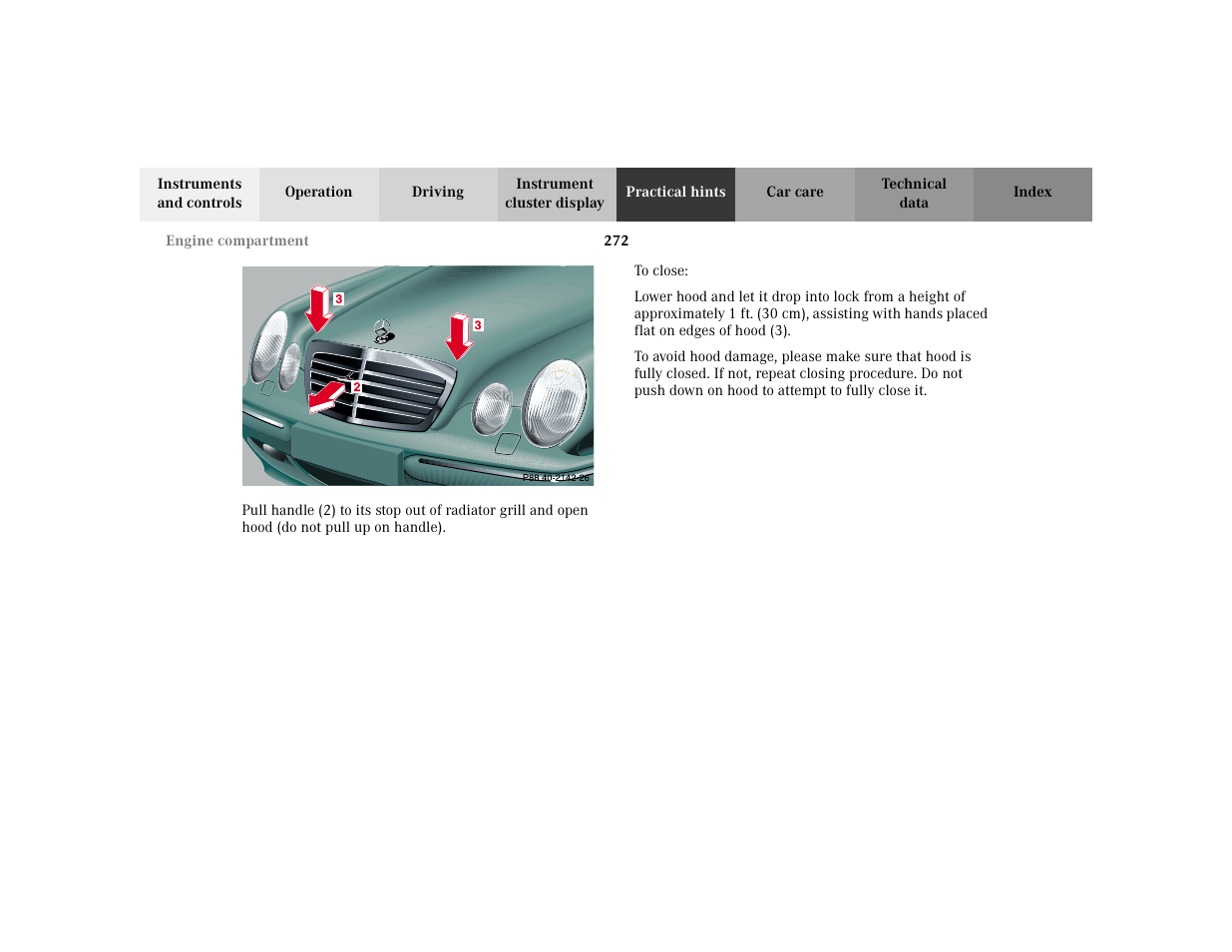 Mercedes-Benz 2002 E -Class Wagon User Manual | Page 275 / 354