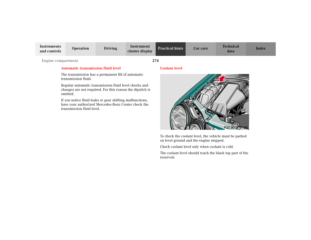 Mercedes-Benz 2002 E -Class Wagon User Manual | Page 277 / 354