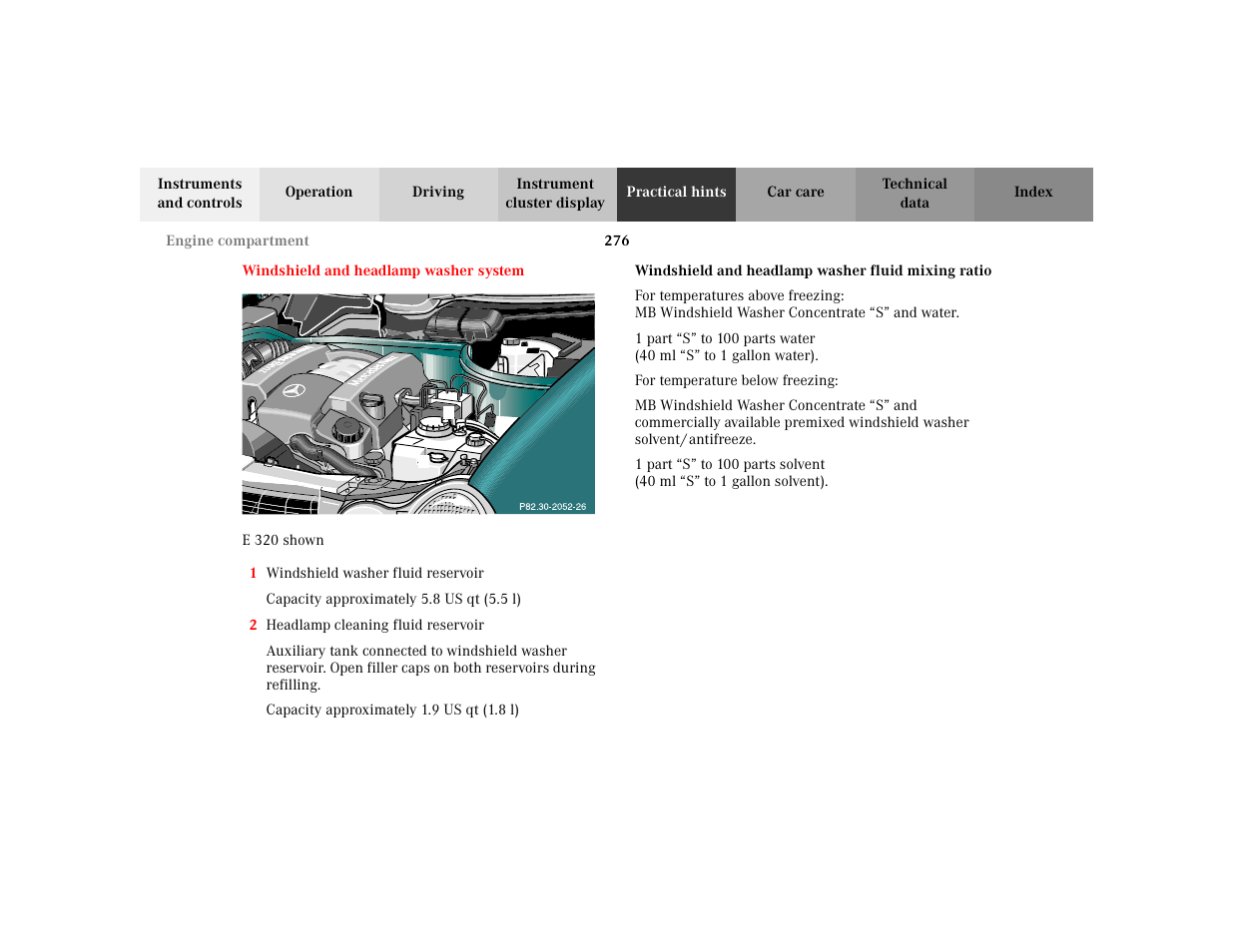 Mercedes-Benz 2002 E -Class Wagon User Manual | Page 279 / 354