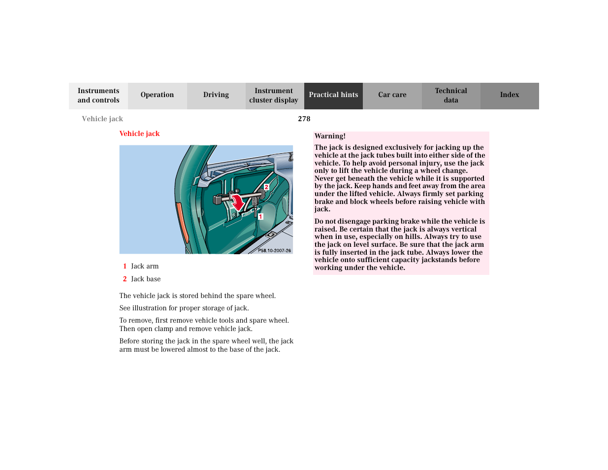 Mercedes-Benz 2002 E -Class Wagon User Manual | Page 281 / 354