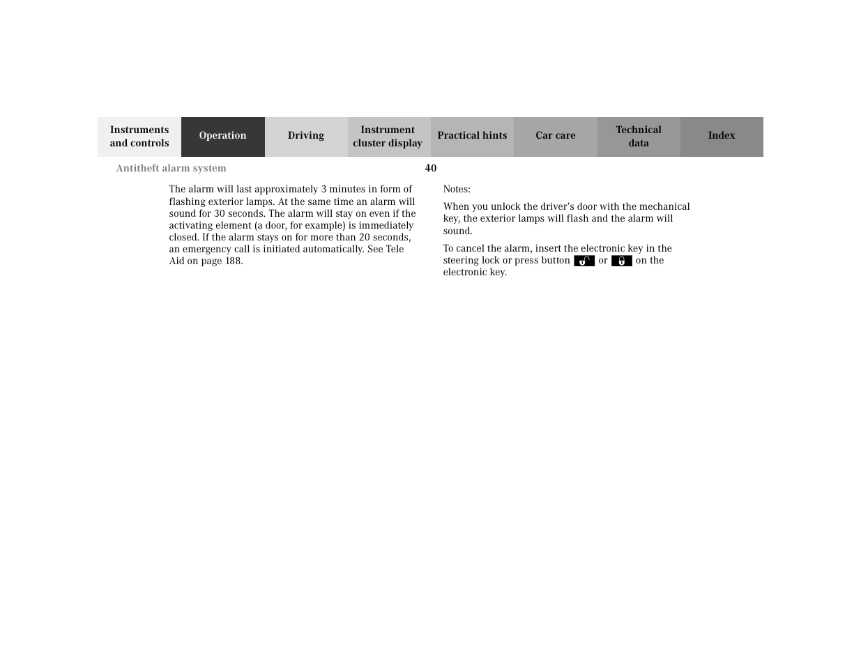 Mercedes-Benz 2002 E -Class Wagon User Manual | Page 43 / 354