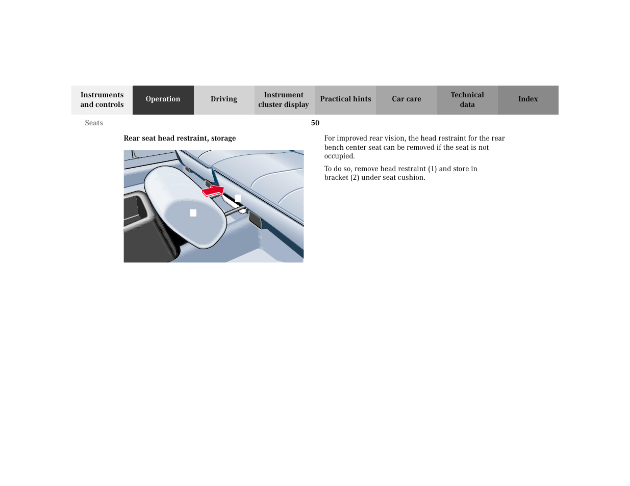 Mercedes-Benz 2002 E -Class Wagon User Manual | Page 53 / 354
