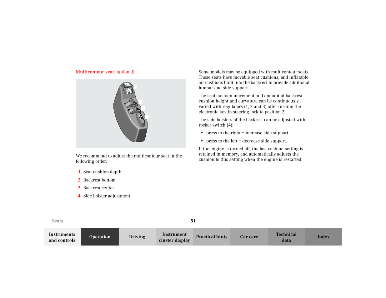 Mercedes-Benz 2002 E -Class Wagon User Manual | Page 54 / 354