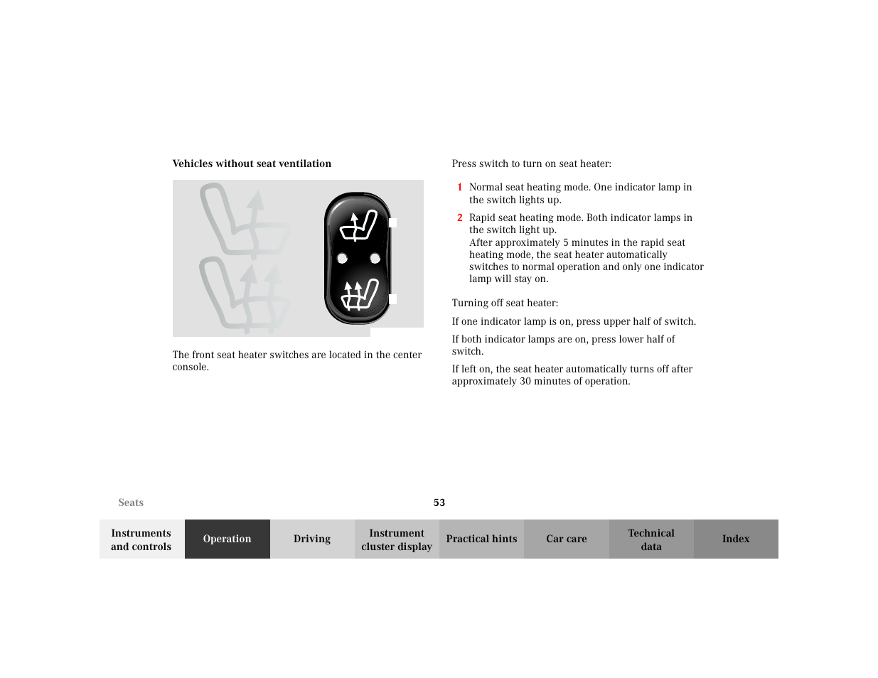 Mercedes-Benz 2002 E -Class Wagon User Manual | Page 56 / 354