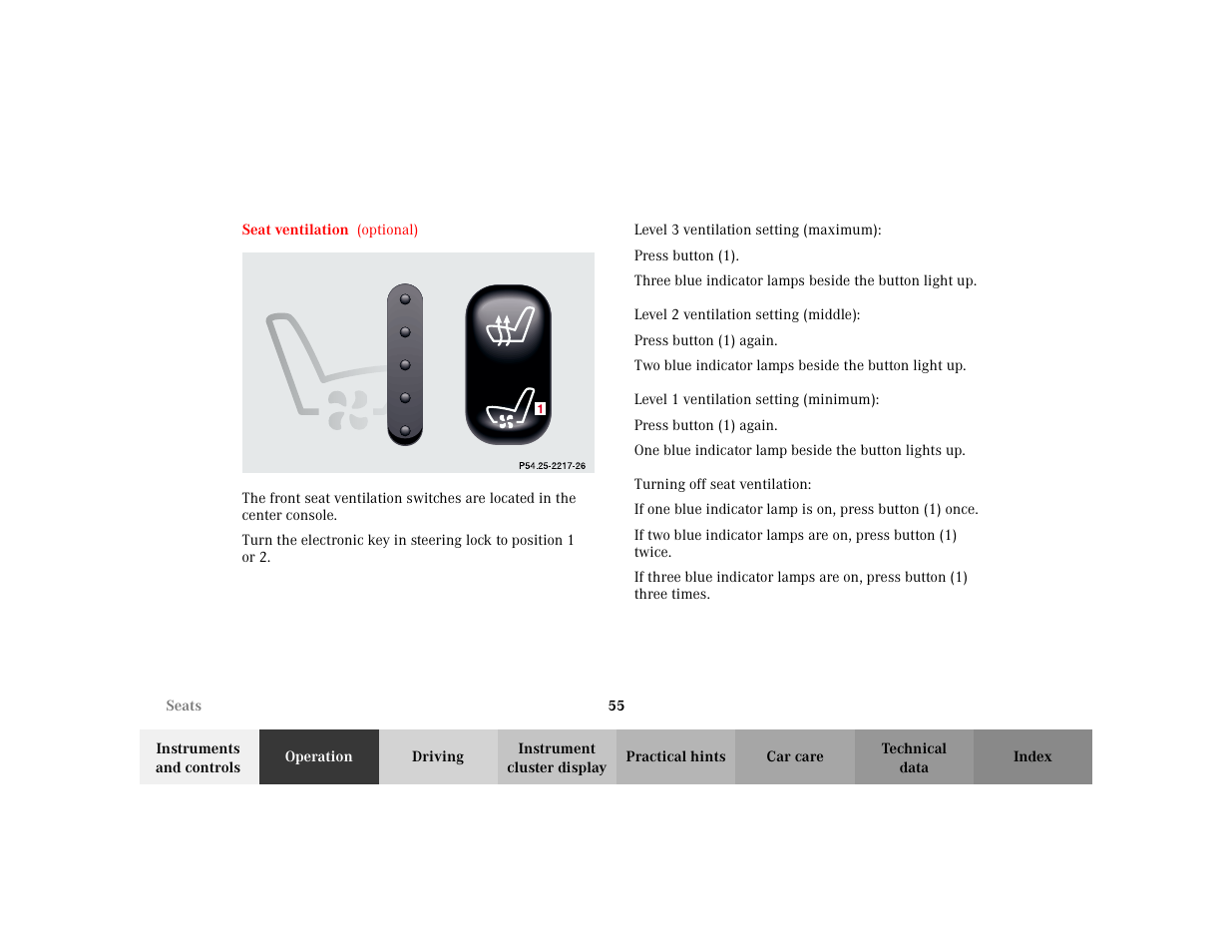 Mercedes-Benz 2002 E -Class Wagon User Manual | Page 58 / 354