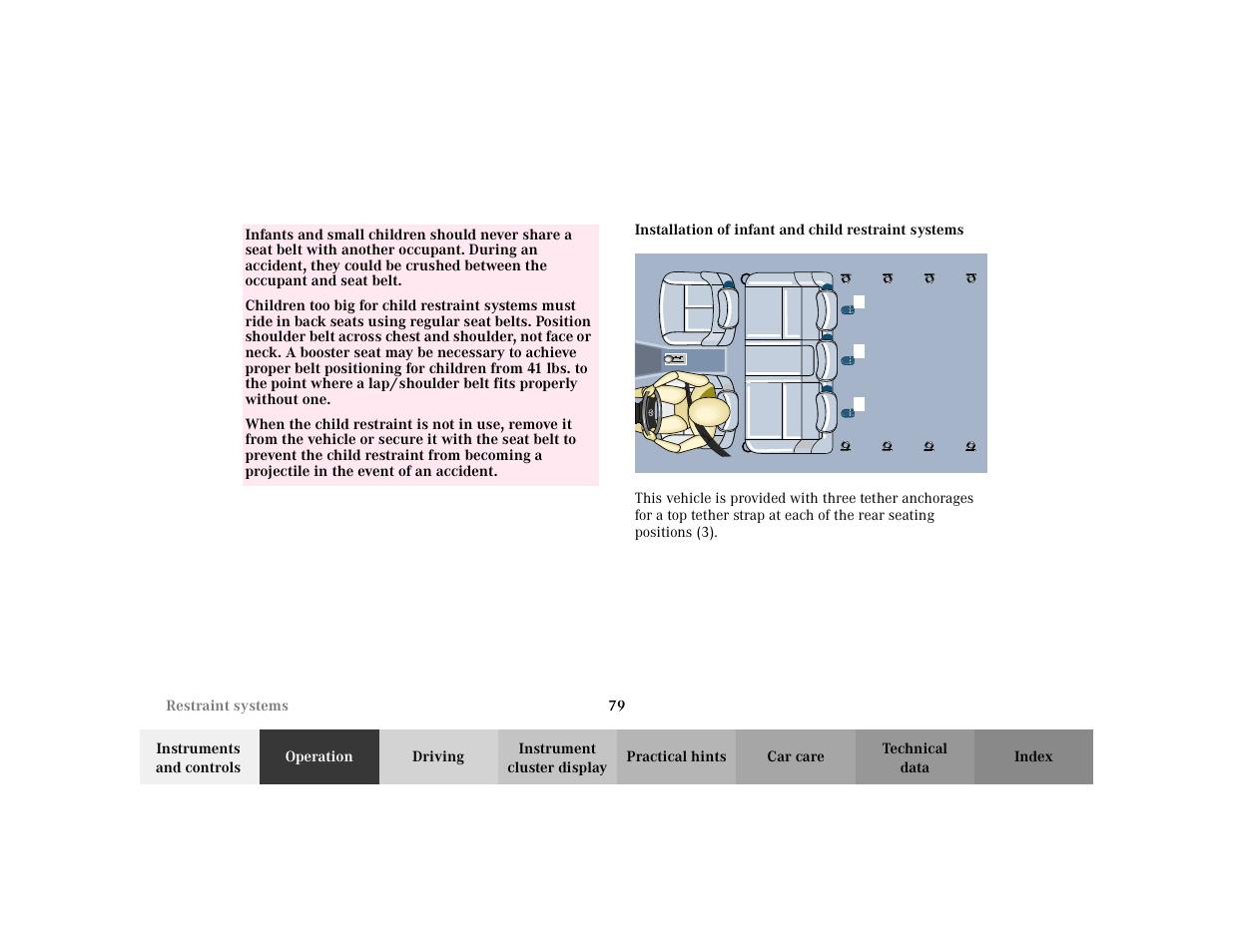 Mercedes-Benz 2002 E -Class Wagon User Manual | Page 82 / 354