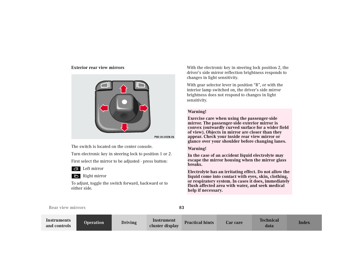 Mercedes-Benz 2002 E -Class Wagon User Manual | Page 86 / 354
