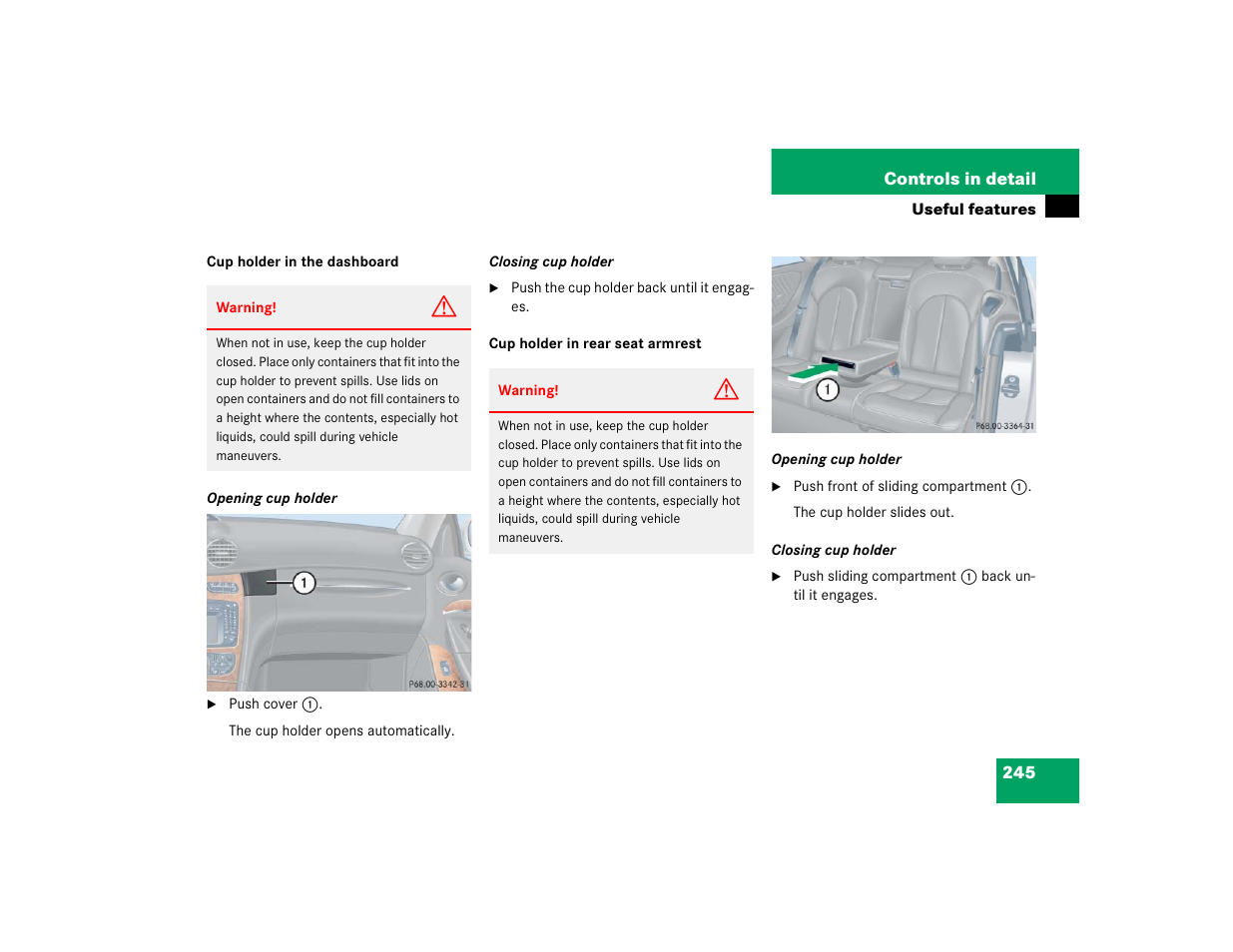 Mercedes-Benz 2004 CLK 55 AMG User Manual | Page 245 / 440