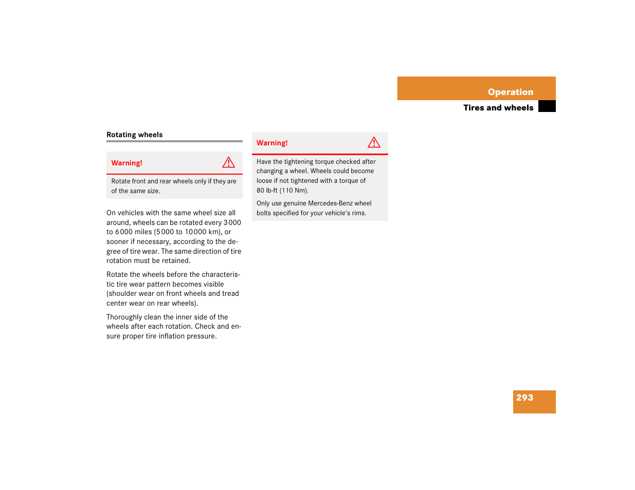 Mercedes-Benz 2004 CLK 55 AMG User Manual | Page 293 / 440
