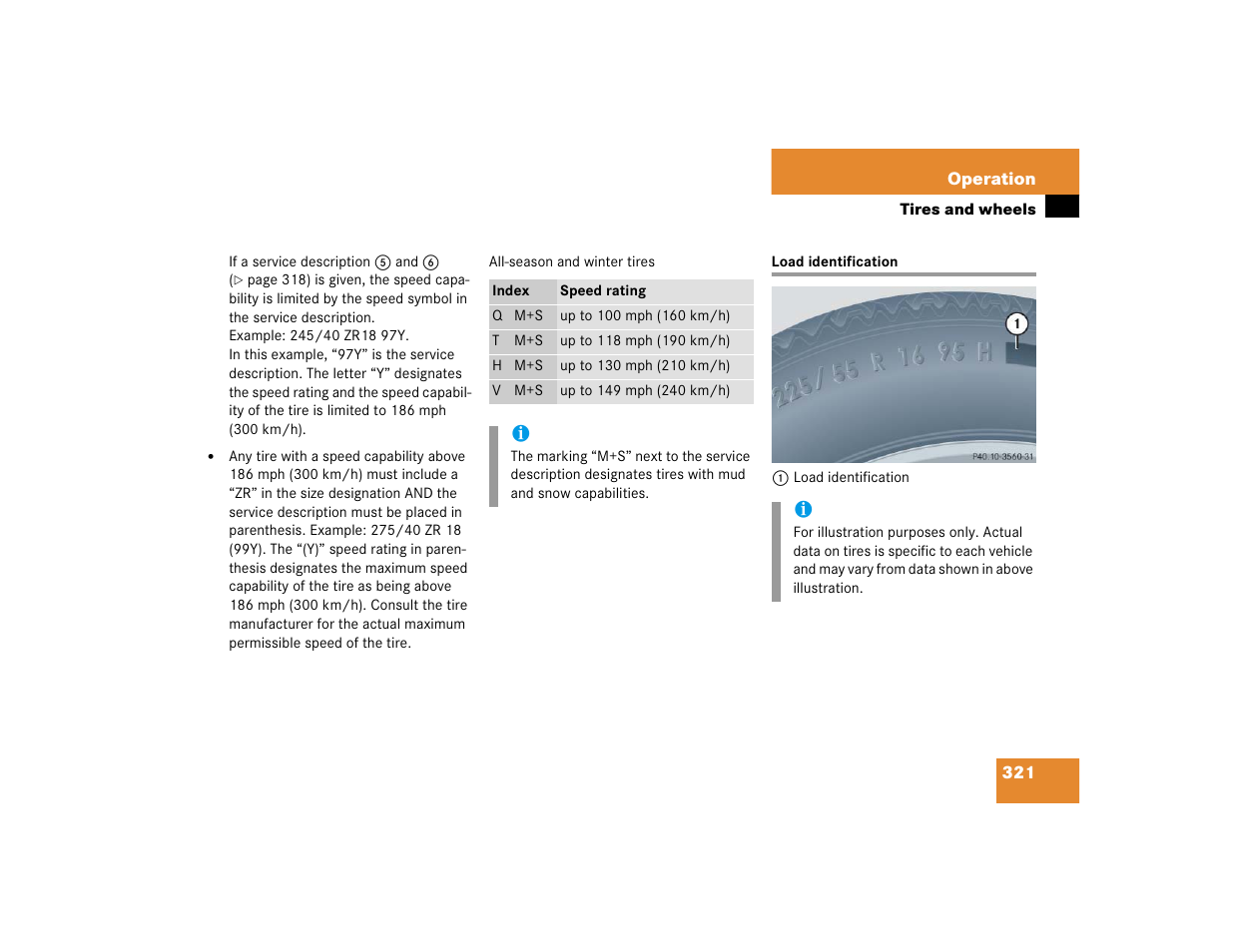 Mercedes-Benz C-CLASS WAGON C 240 User Manual | Page 323 / 482